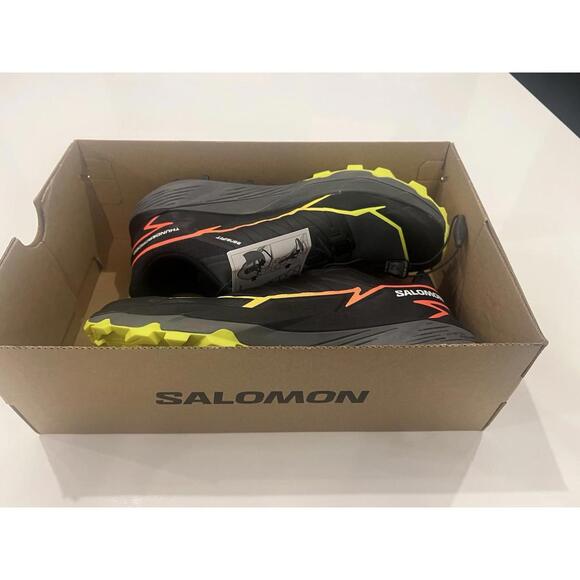 $139 SALMON Thundercross Men’s 11 Trail Running Shoes Black 472954 - Picture 8 of 15